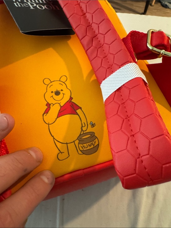 Disney Winnie the Pooh Yellow and Red Kids Backpack ?Loungefly Winnie The Pooh Puffer Figural Mini Backpack  main image 4